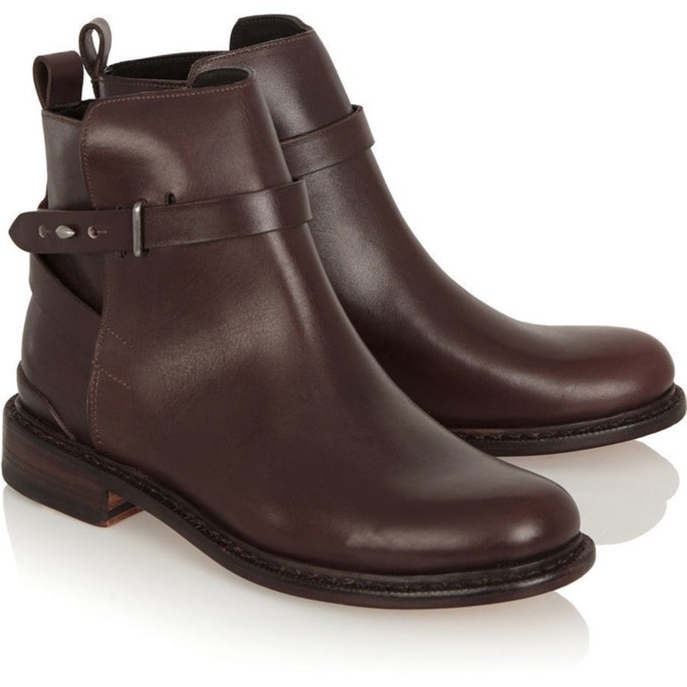 RAG & BONE DRISCOLL CHELSEA FLAT BOOT BOOTIES BROWN SHOES